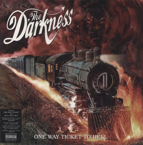 The Darkness One Way Ticket To Hell And Back UK vinyl LP album